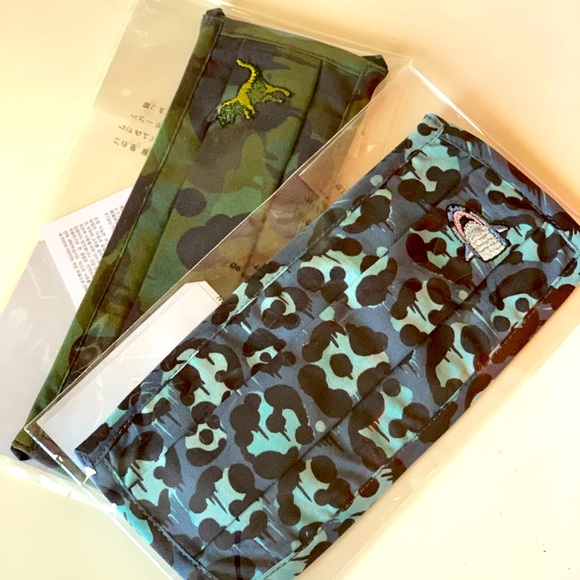 Coach Accessories - Hp!🥳Coach Facemasks Bundle of 2 New in package